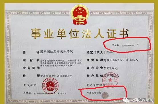 管理机关批准登记为事业单位法人,取得《事业单位法人证书》的单位,不